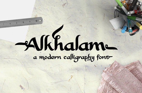 Alkhalam Typeface: Bold Branding for Small Business