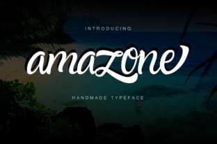 Amazone Script: A Handmade Typeface for Editorial Design