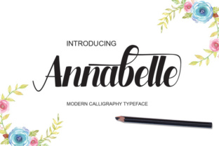 Annabelle: A Modern Calligraphy Typeface for Editorial Design