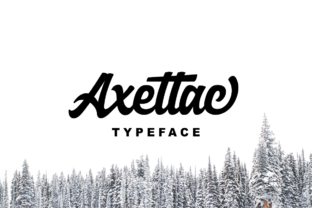 Axettac Font Review: Bold Script for Designers
