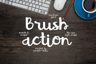 Brush Action Font for Professional Branding