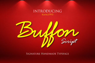 Buffon: A Handcrafted Script Font for Editorial Design