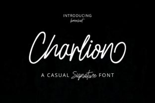 Charlion Script Typeface for Campaign Design