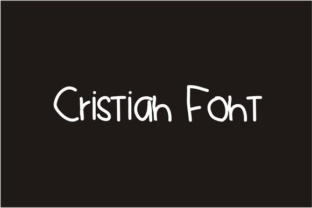 Cristian Typeface for Authentic Editorial Design