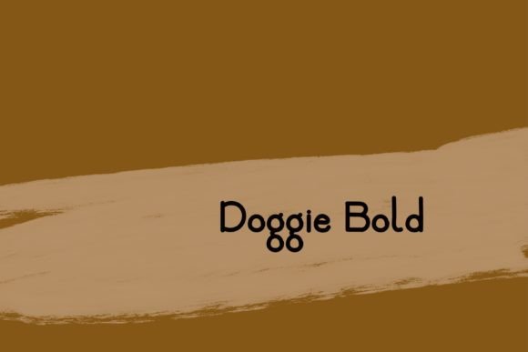 Doggie Handwritten Font for Small Business Branding