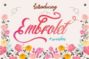 Embrolet Typeface for Elegant Business Branding