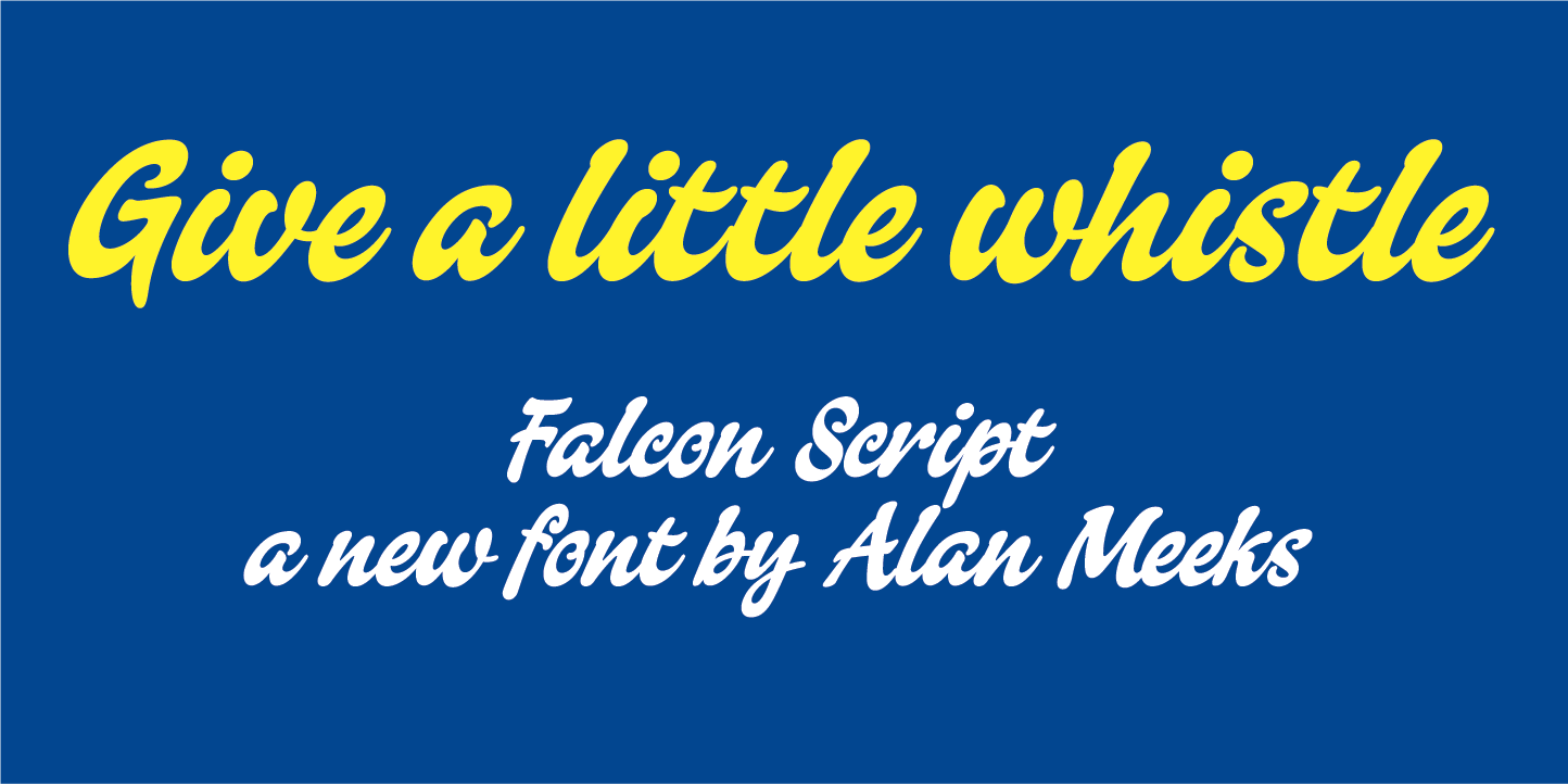 Falcon Script Font for Handmade Brands