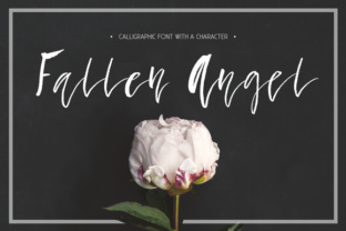Fallen Angel: A Modern Script Typeface for Web Design