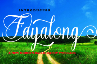 Fayalong Script Font for Elegant Web Design