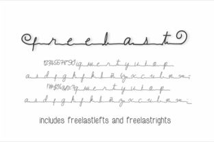 Freelast: An Elegant Script Handwritten Font for Editorial Design