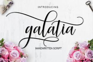 Galatia Script: Elevate Your Brand Typeface