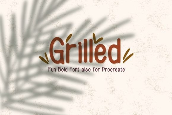 Grilled Typeface for Elegant Editorial Design