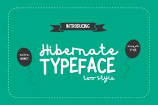 Hibernate Typeface for Modern Branding