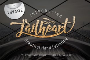 Jailheart Script Font for Handmade Brands