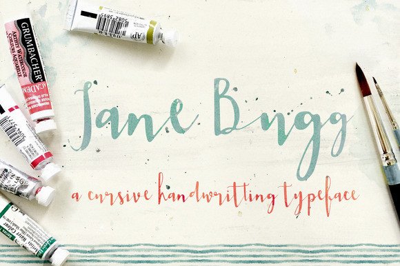Jane Bugg: A Premium Script Handwritten Font for Web Design