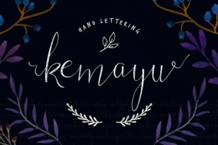 Kemayu: An Elegant Script Font for Hand-Lettered Branding