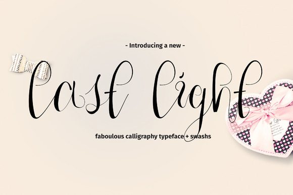 Last Light Calligraphy Font for Handmade Brands