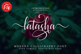 Latasha: The Ultimate Script Handwritten Font for Crafters