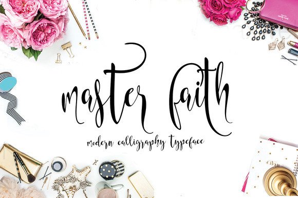 Master Faith: A Script Handwritten Font for Editorial Design