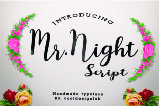 Mr. Night Typeface for Modern Campaign Design