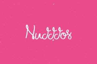 Nudddos Typeface for Editorial Design
