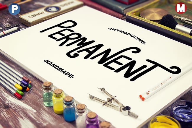 Permanent: A Handwritten Typeface for Editorial Design