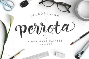 Perrota: The Hand-Painted Typeface for Natural Branding