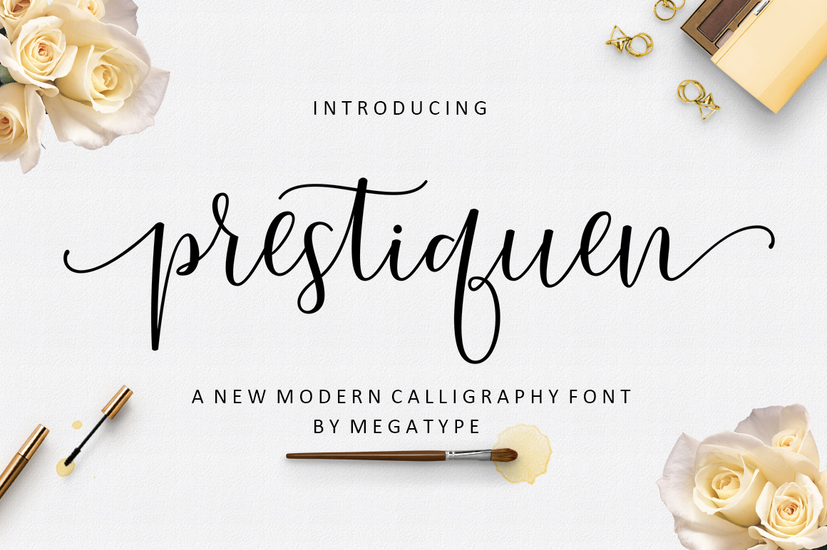 Prestiquen Script: A Modern Typeface for Editorial Design