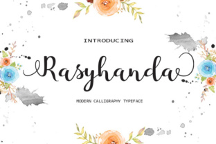 Rasyhanda Typeface for Modern Web Design