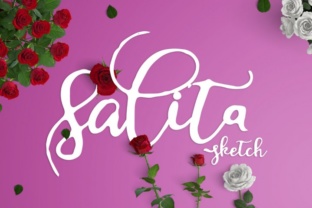 Salita Sketch Font for Handmade Product Design